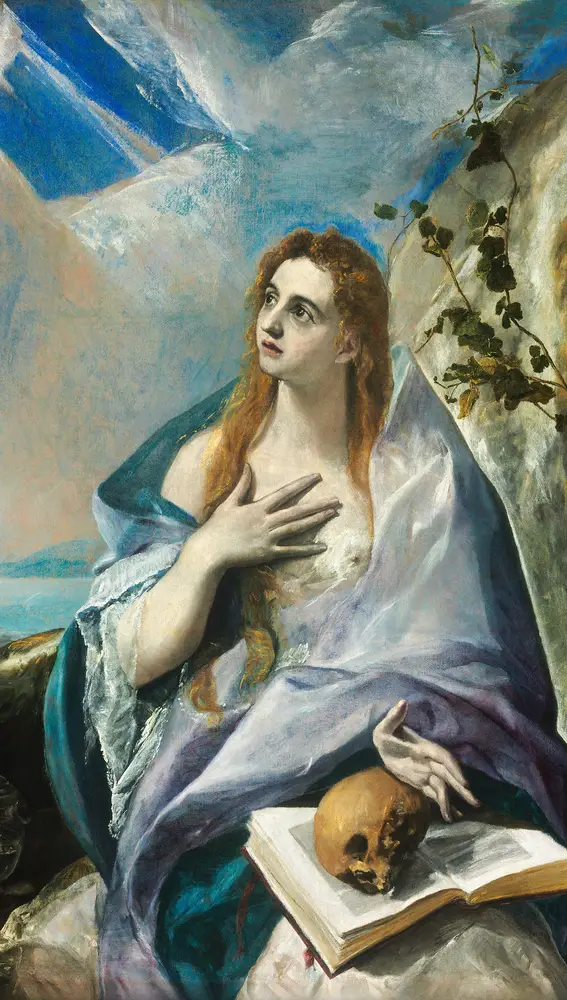 Magdalena penitente. El Greco