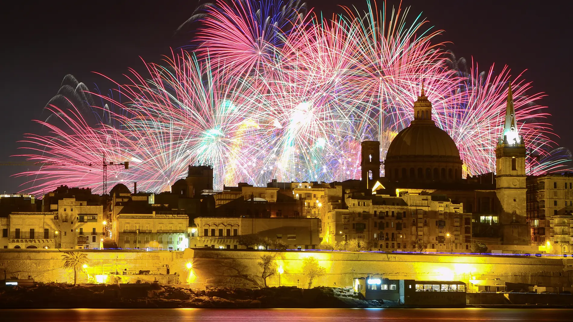 Así celebrarán en Malta el final del año 