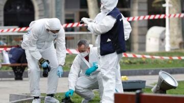 La Policía investiga un asesinato en San Sebastián