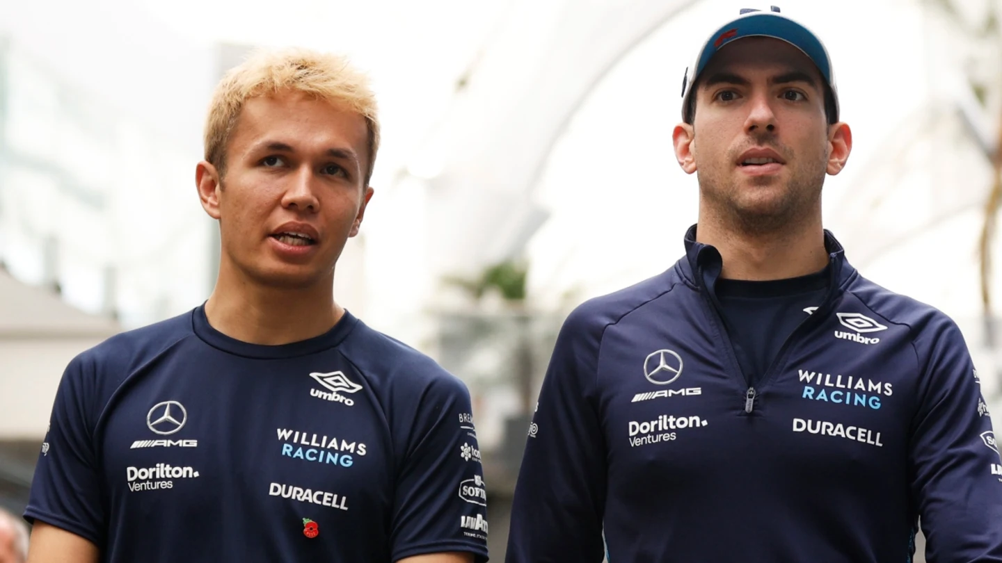 Albon y Latifi, pilotos de Williams en 2022 Albon y Latifi, pilotos de Williams en 2022