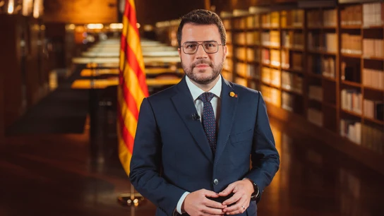 Aragonès aspira a conseguir en 2023 "un gran pacto en Cataluña" para el referéndum de autodeterminación Aragonès aspira a conseguir en 2023 "un gran pacto en Cataluña" para el referéndum de autodeterminación
