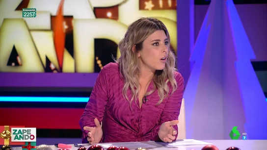 El pique de Valeria Ros al descubrir en directo que le toca comprar la Lotería del Niño para Zapeando El pique de Valeria Ros al descubrir en directo que le toca comprar la Lotería del Niño para Zapeando