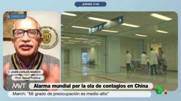 El experto en salud March alerta de que su preocupación es "media-alta" por la explosión de Covid en China