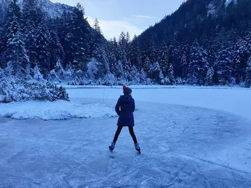 Lagos del mundo en los que practicar patinaje sobre hielo Lagos del mundo en los que practicar patinaje sobre hielo