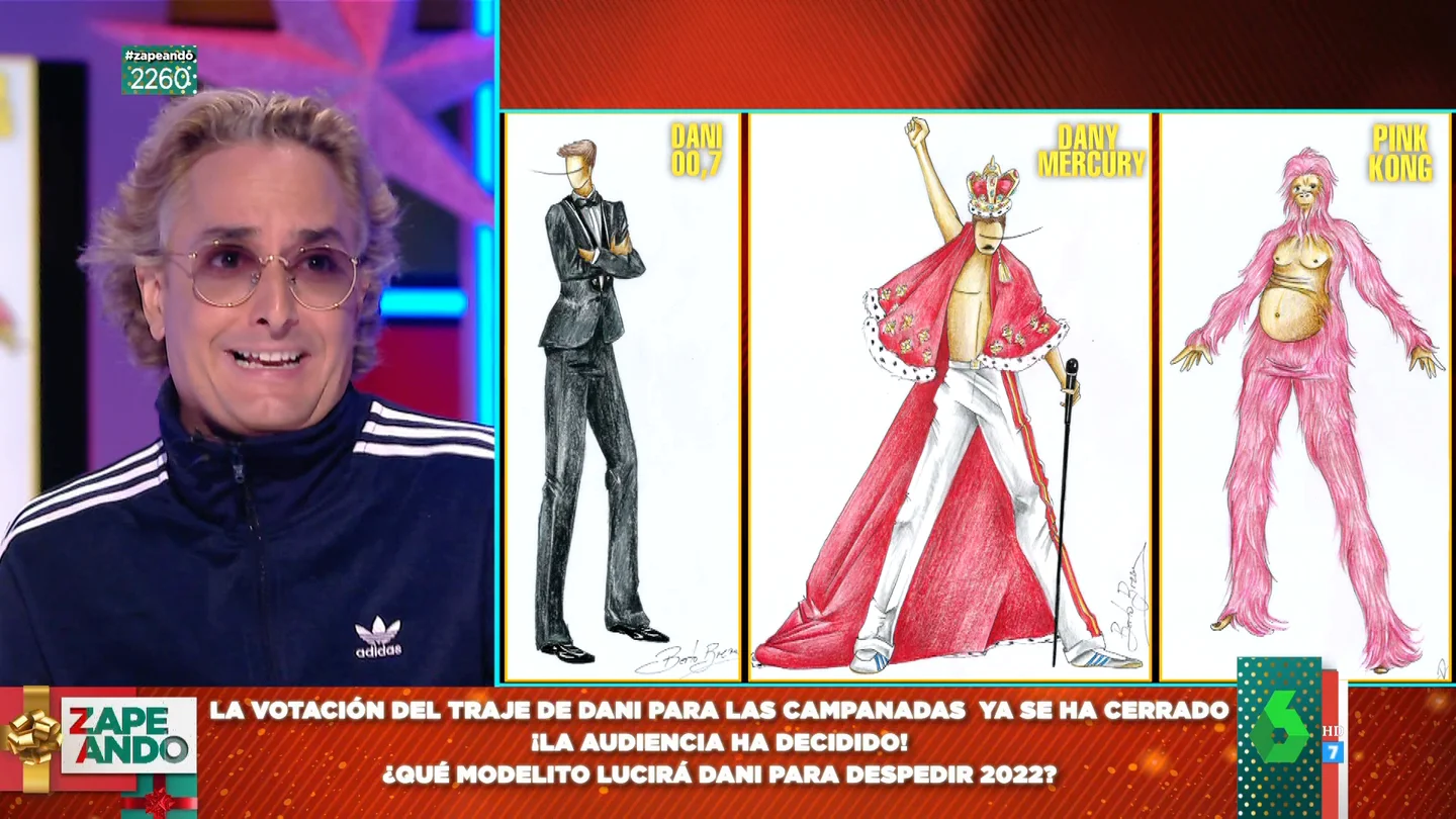 Josie escoge su look favorito para Dani Mateo en las Campanadas Josie escoge su look favorito para Dani Mateo en las Campanadas