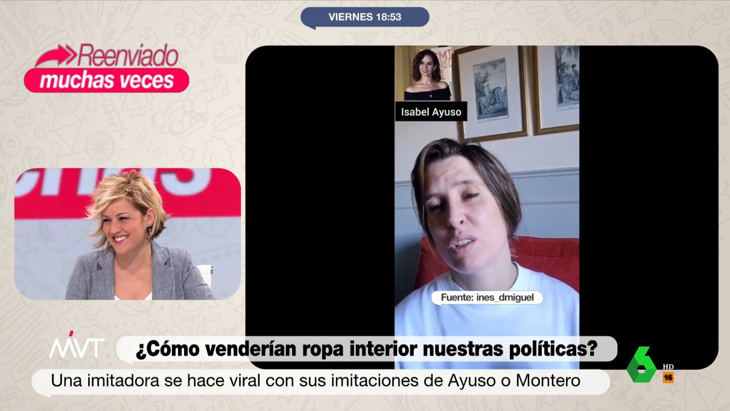 La sorprendente teor&iacute;a de Cristina Pardo sobre Esperanza Aguirre: "Vender&iacute;a muchas bragas de color carne"