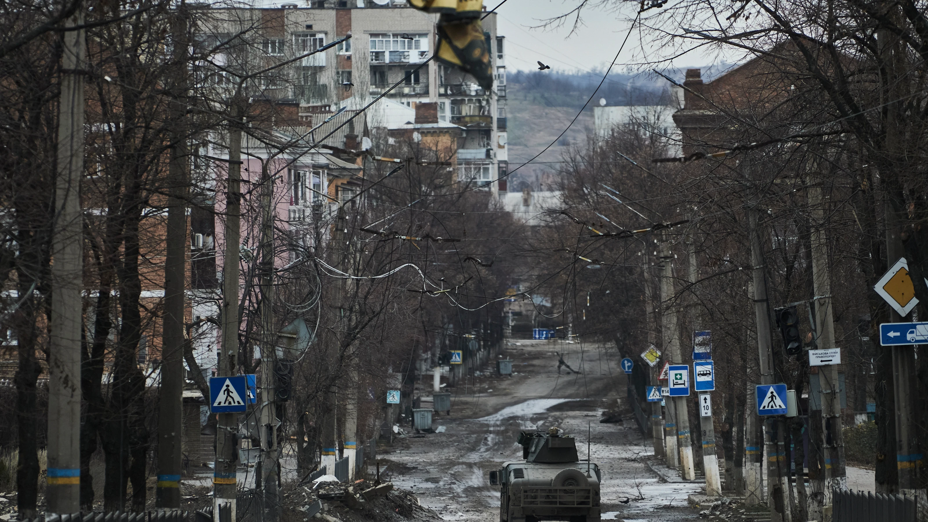 Soldados ucranianos en la región de Donetsk 