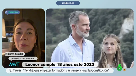 SIlvia Taulés explica cuál es el futuro de Leonor tras finalizar sus estudios SIlvia Taulés explica cuál es el futuro de Leonor tras finalizar sus estudios