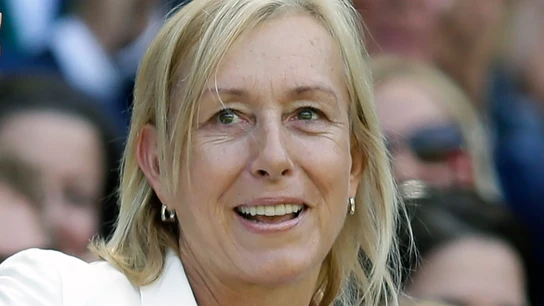 Martina Navratilova, en una imagen de archivo Martina Navratilova, en una imagen de archivo