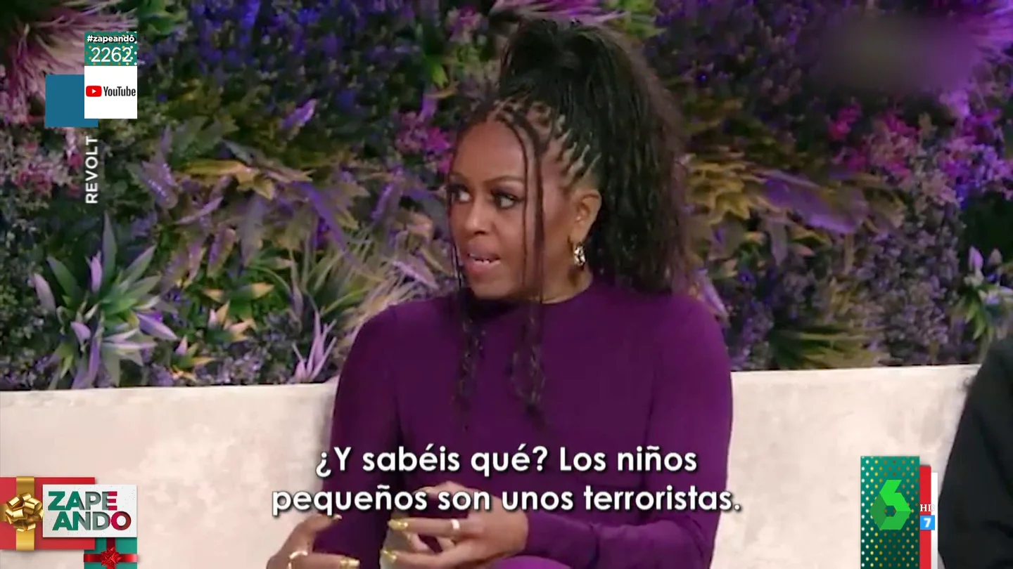 La reflexión viral de Michelle Obama sobre Obama y sus hijas: "Estuve diez años sin aguantarle" La reflexión viral de Michelle Obama sobre Obama y sus hijas: "Estuve diez años sin aguantarle"