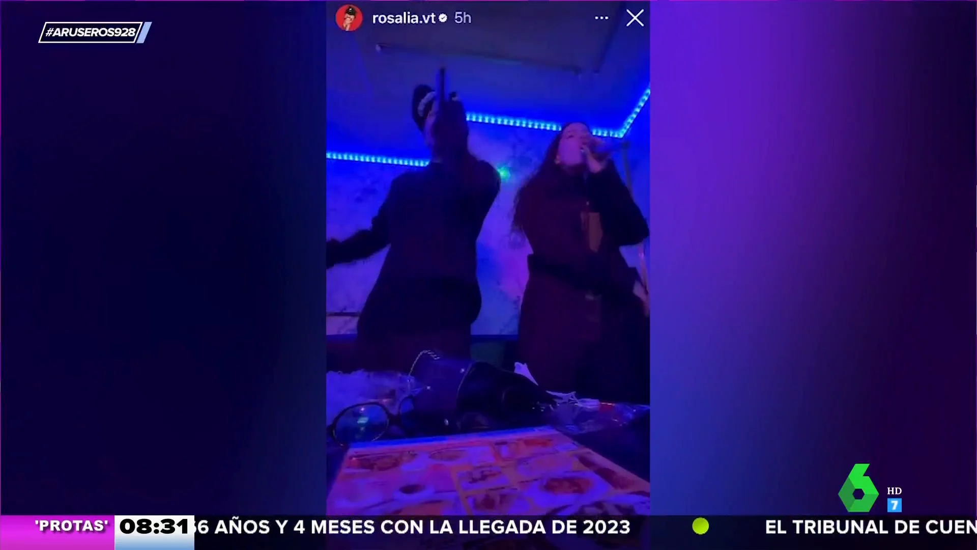 De Rosalía a Alejandro Sanz, pasando por Sergio Ramos: así han celebrado la Nochevieja los famosos