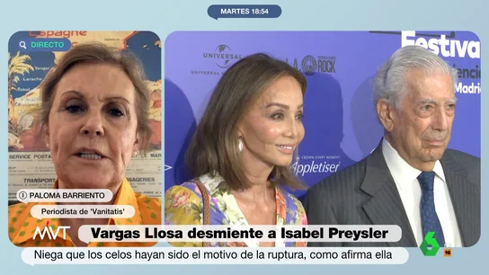 El punto de inflexión de Vargas Llosa que le hizo replantearse su vida, también con Isabel Preysler El punto de inflexión de Vargas Llosa que le hizo replantearse su vida, también con Isabel Preysler