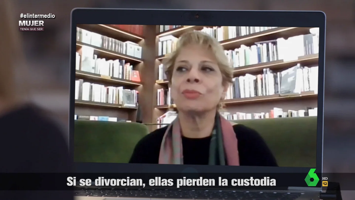Parinoush Sanie critica la situación de las mujeres en Irán Parinoush Sanie critica la situación de las mujeres en Irán