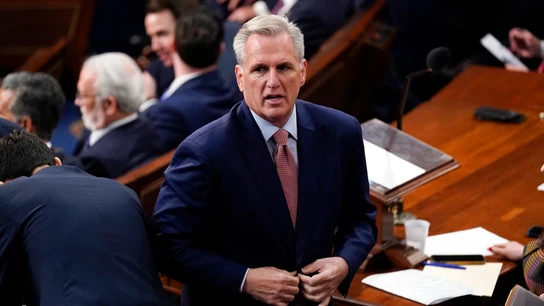 El republicano Kevin McCarthy, en el Congreso de EEUU El republicano Kevin McCarthy, en el Congreso de EEUU