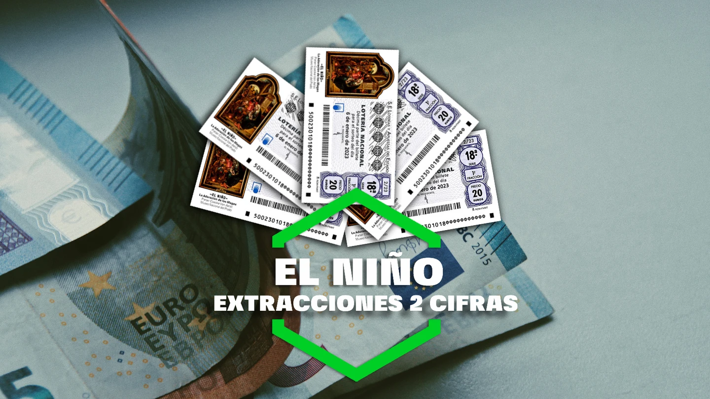 Si tienes alguna de estas terminaciones de la Lotería del Niño, te llevas 40 euros Si tienes alguna de estas terminaciones de la Lotería del Niño, te llevas 40 euros