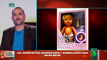 El bebé embarazado y otros juguetes que dejan impactados a Dani Mateo y Lorena Castell