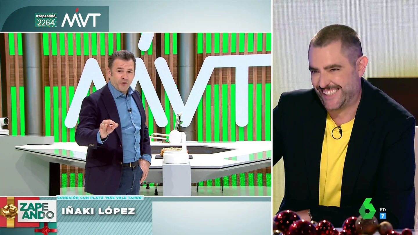 Iñaki López y Dani Mateo coinciden: "Un roscón del que no te arrepientes no es roscón" Iñaki López y Dani Mateo coinciden: "Un roscón del que no te arrepientes no es roscón"