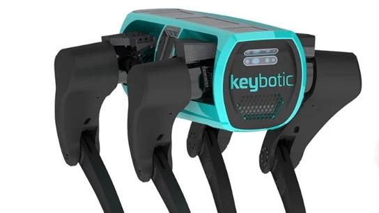 Perro-robot de la empresa emergente catalana Keybotic. Perro-robot de la empresa emergente catalana Keybotic.