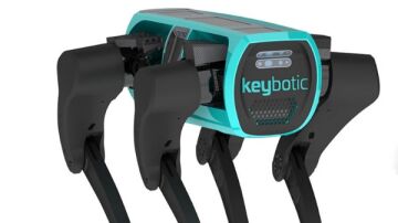 Perro-robot de la empresa emergente catalana Keybotic.