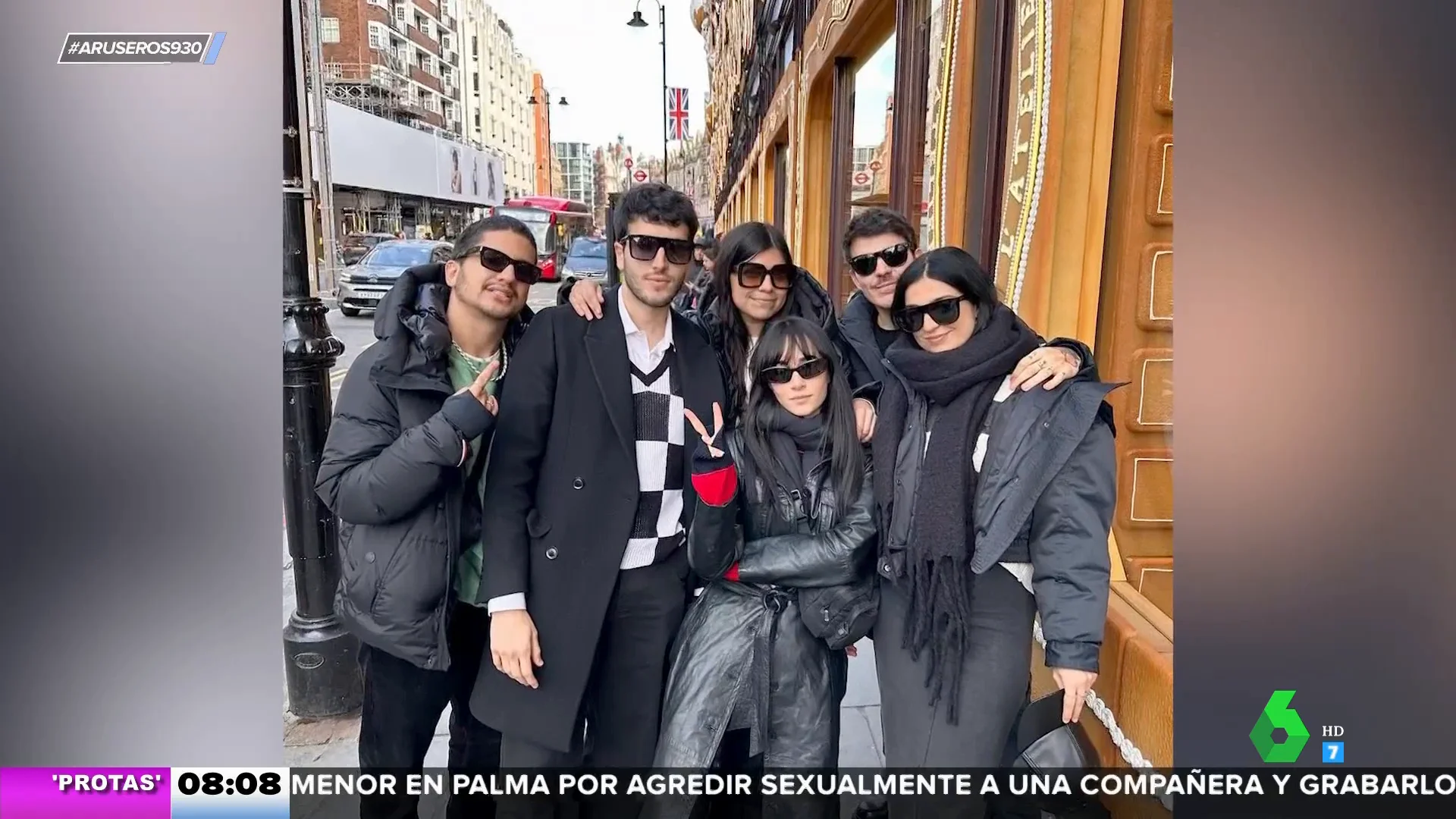 Aitana y Sebastián Yatra, juntos en una escapada de fin de año en Londres