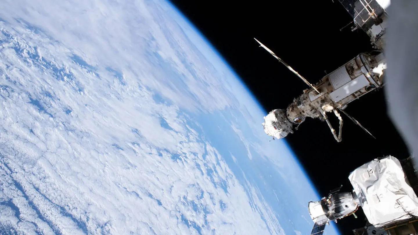 Vista de la Tierra desde la Estación Espacial Internacional Vista de la Tierra desde la Estación Espacial Internacional