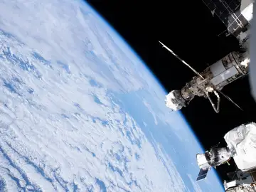 Vista de la Tierra desde la Estación Espacial Internacional Vista de la Tierra desde la Estación Espacial Internacional