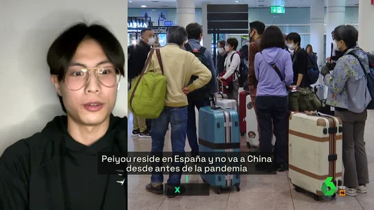 Peiyou, chino residente en Barcelona lamenta que España no tome medidas anti COVID con los estadounidenses Peiyou, chino residente en Barcelona lamenta que España no tome medidas anti COVID con los estadounidenses