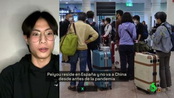 Peiyou, chino residente en Barcelona lamenta que España no tome medidas anti COVID con los estadounidenses
