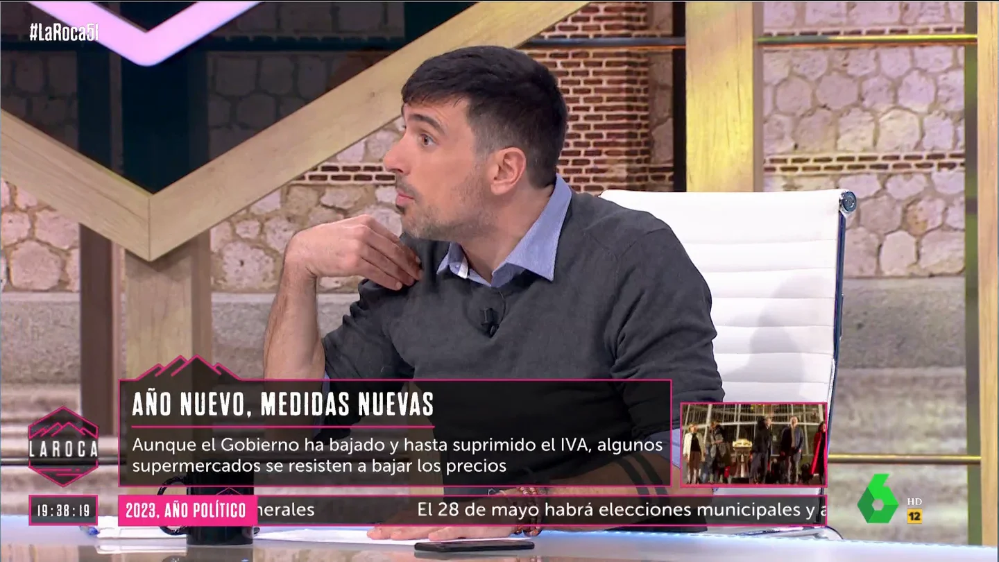 Ramón Espinar: "Todo el mundo nota al hacer la compra que los precios han bajado" Ramón Espinar: "Todo el mundo nota al hacer la compra que los precios han bajado"