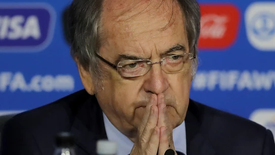Noël Le Graët, presidente de la Federación Francesa de Fútbol Noël Le Graët, presidente de la Federación Francesa de Fútbol