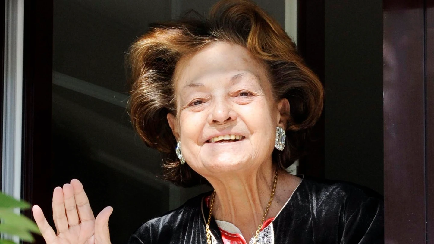 Una de las últimas imágenes públicas de Carmen Sevilla, en 2012 Una de las últimas imágenes públicas de Carmen Sevilla, en 2012