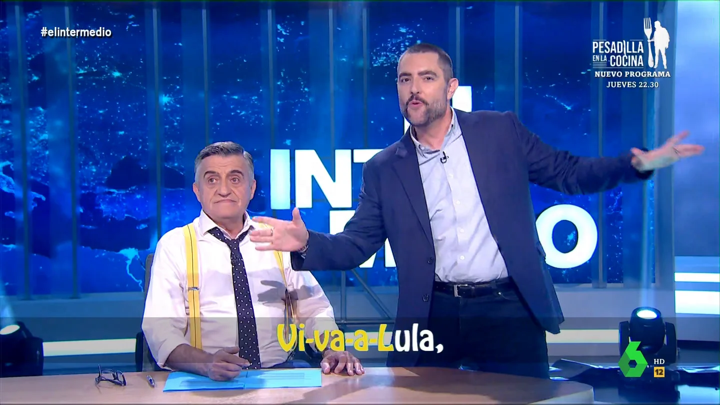 La canción de Dani Mateo para homenajear a Lula da Silva en El Intermedio La canción de Dani Mateo para homenajear a Lula da Silva en El Intermedio