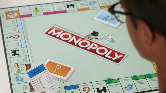 Juego de mesa Monopoly. Juego de mesa Monopoly.