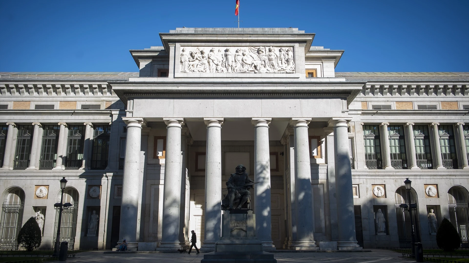 Imagen de archivo de la fachada del Museo del Prado.