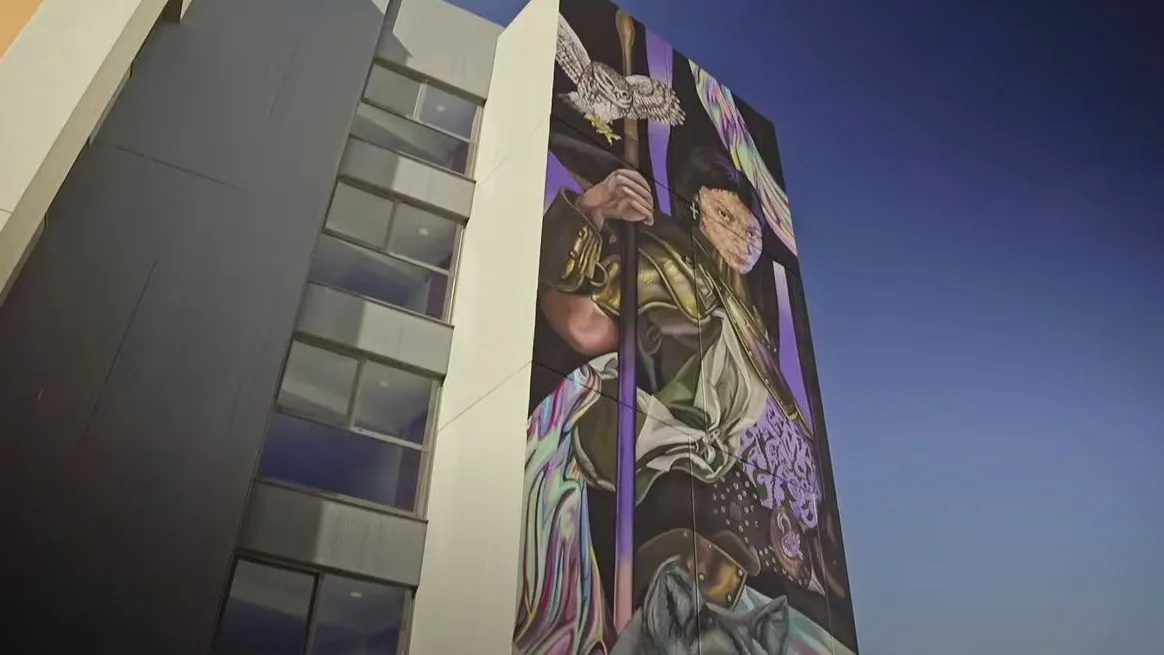 Mural de Rebobinart Art en Alcobendas, Madrid Mural de Rebobinart Art en Alcobendas, Madrid