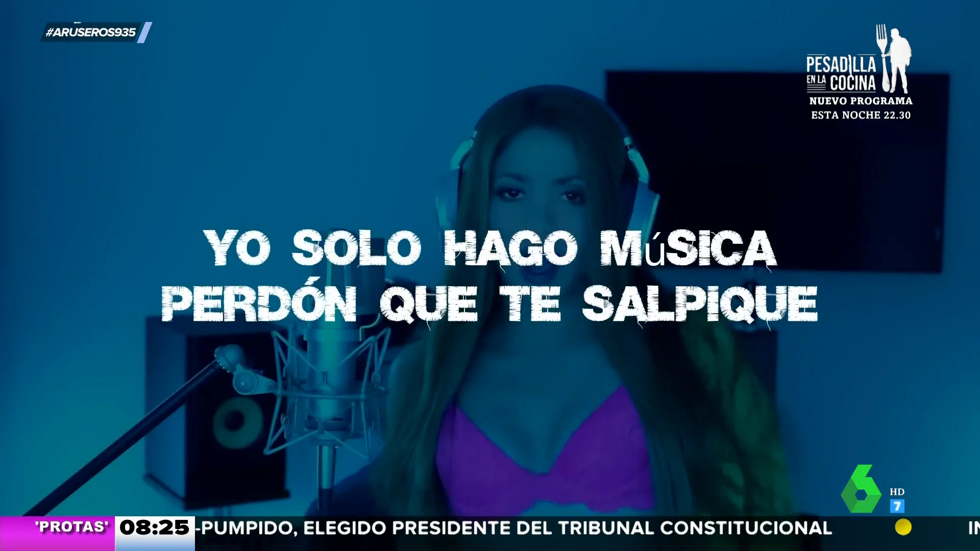 Alfonso Arús, sobre la polémica canción de Shakira y Bizarrap: "Ella debería estar por encima de estas cosas"