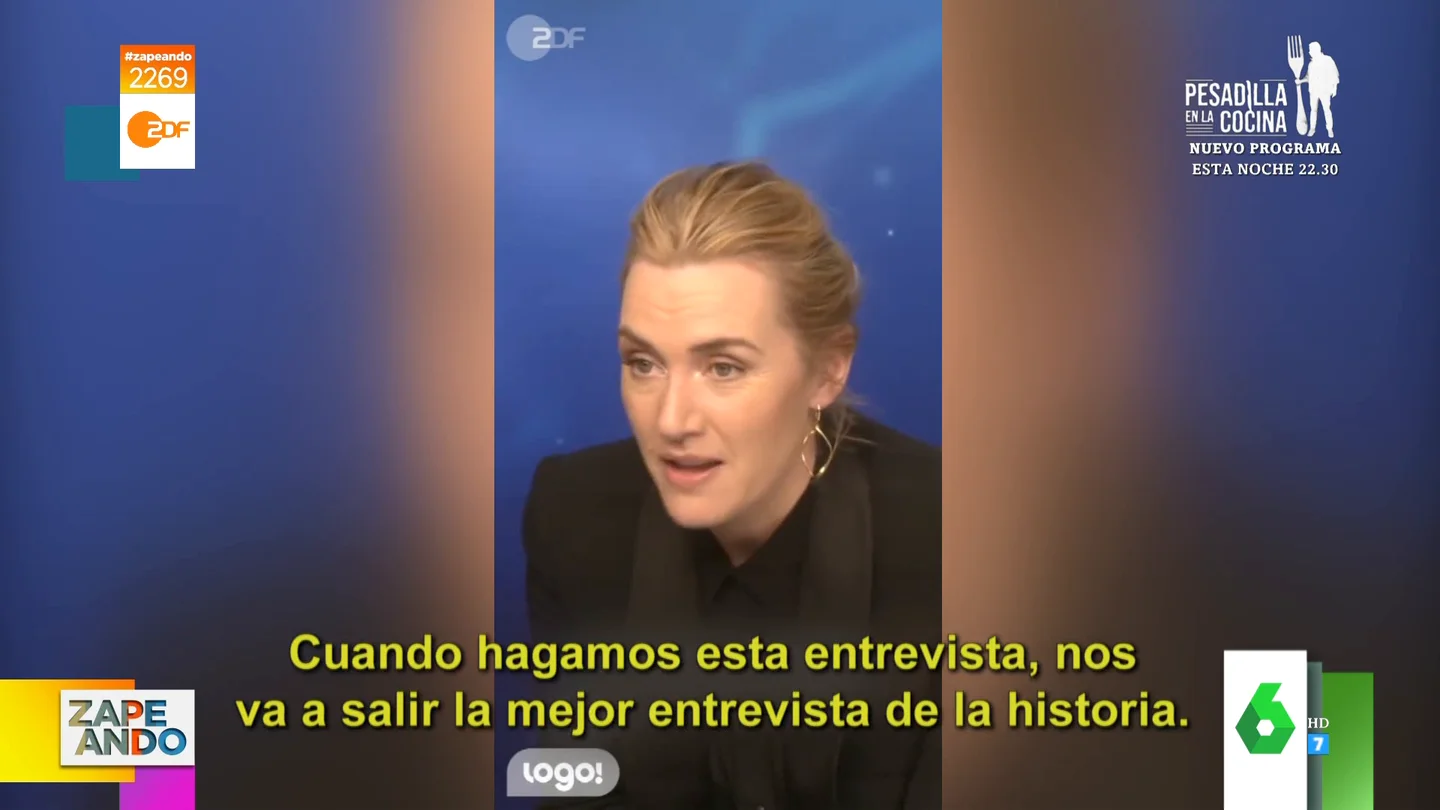 La adorable reacción de Kate Winslet con una niña en su primera entrevista que enamora a las redes La adorable reacción de Kate Winslet con una niña en su primera entrevista que enamora a las redes