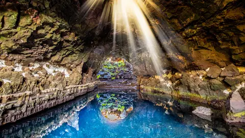 Jameos del Agua, en Lanzarote Jameos del Agua, en Lanzarote