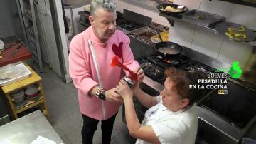 Hoy, en Pesadilla en la cocina, Alberto Chicote protagoniza una "lucha de titanes" con el dueño de Magalia 