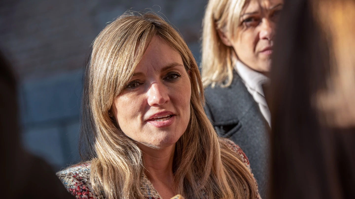 Patricia Guasp atiende a los medios de comunicación Patricia Guasp atiende a los medios de comunicación