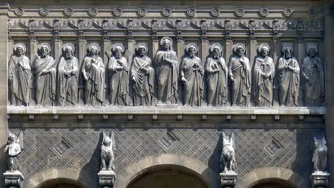 Detalle de la Iglesia de San Agustín de París Detalle de la Iglesia de San Agustín de París