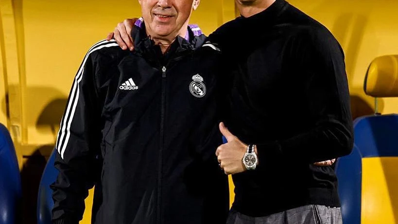 Ancelotti, con Cristiano