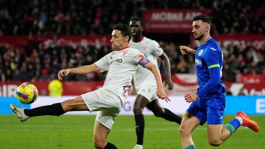 Jesús Navas en un partido ante el Getafe Jesús Navas en un partido ante el Getafe