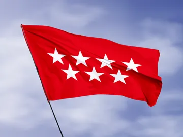 Bandera de la Comunidad de Madrid Bandera de la Comunidad de Madrid