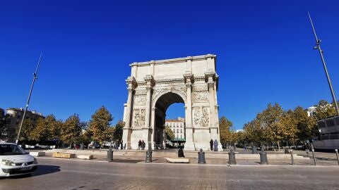 Panormámica del Arco del Triunfo de Marsella