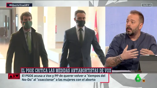 Maestre acusa a Gallardo de "torturar" a las mujeres que deciden abortar: "Sus medidas son un ejercicio de sadismo y violencia" Maestre acusa a Gallardo de "torturar" a las mujeres que deciden abortar: "Sus medidas son un ejercicio de sadismo y violencia"