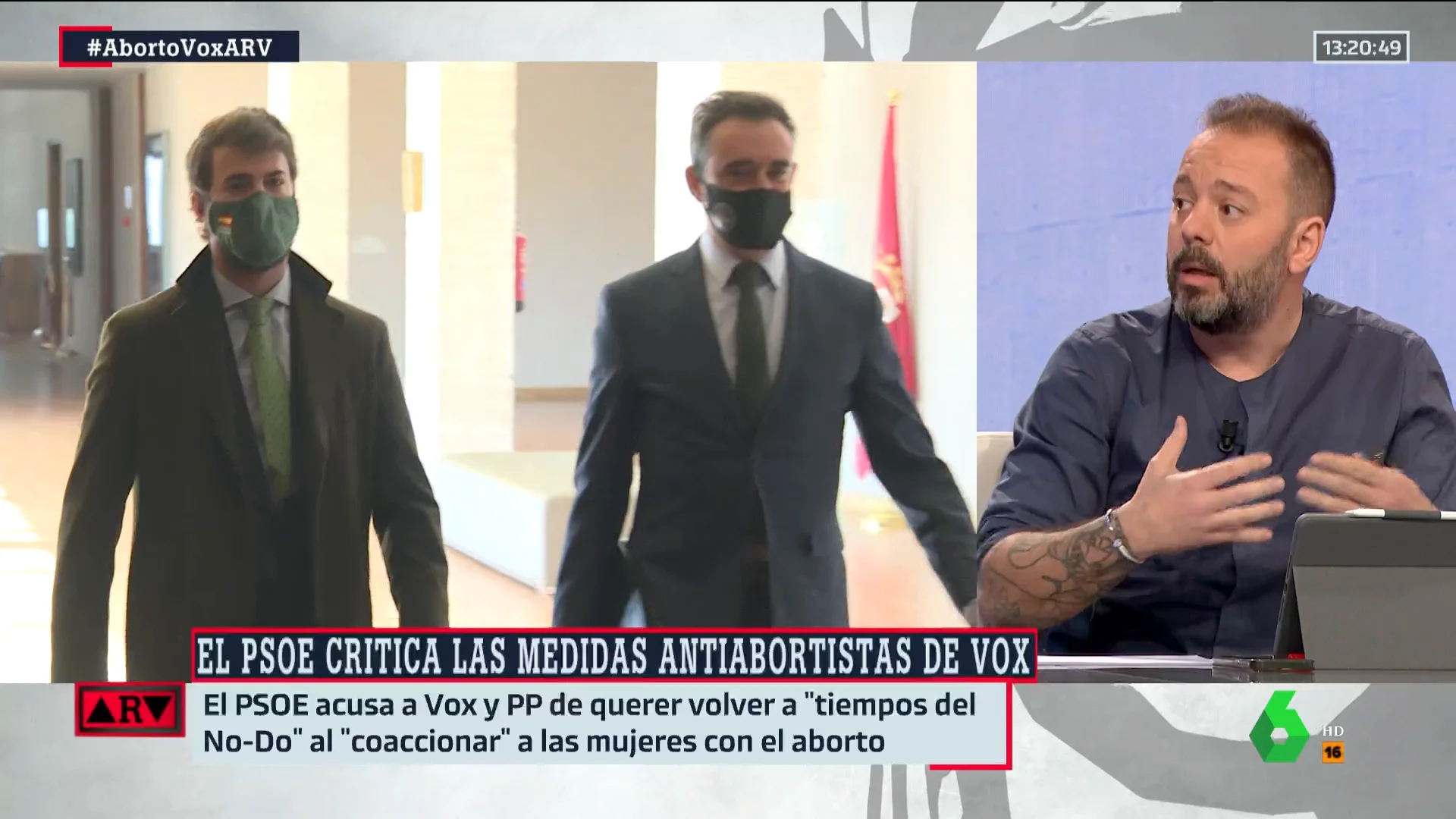 Maestre acusa a Gallardo de "torturar" a las mujeres que deciden abortar: "Sus medidas son un ejercicio de sadismo y violencia"