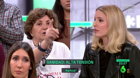 El aplaudido discurso de una usuaria de la sanidad pública madrileña contra la gestión del PP: "Preocúpense de nosotros" El aplaudido discurso de una usuaria de la sanidad pública madrileña contra la gestión del PP: "Preocúpense de nosotros"
