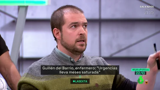 El rotundo alegato de un sanitario sobre que el colapso de urgencias se deba a "picos asistenciales": "Basta ya, esto es todos los años" El rotundo alegato de un sanitario sobre que el colapso de urgencias se deba a "picos asistenciales": "Basta ya, esto es todos los años"