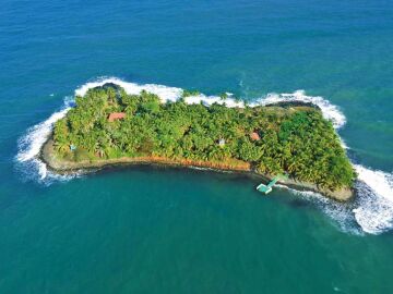Isla Iguana, en Nicaragua